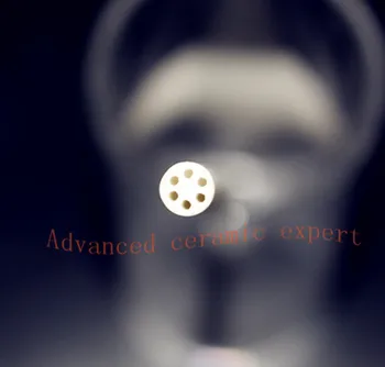 

99.5%Al2O3 High Thermal Corundum Tube OD6*ID1.2mm/Round Six-Bore Alumina Tube/Insulating Ceramics For Thermocouples Sensors