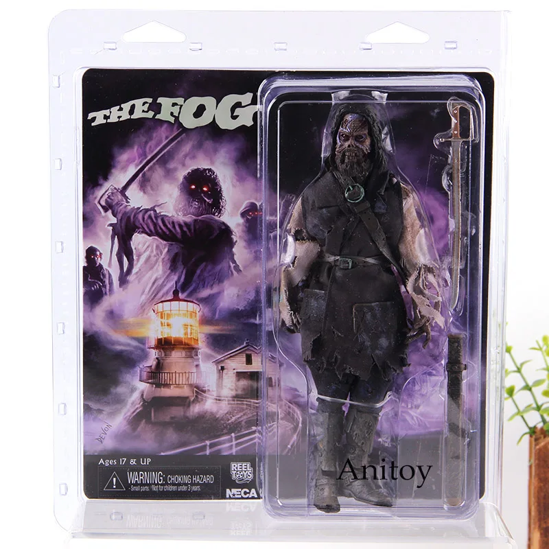 

NECA The Fog Blake with Light-Up Eyes Cutlass & Scabbard Tattered Fabric PVC Horror Figure Action Collection Model Toys