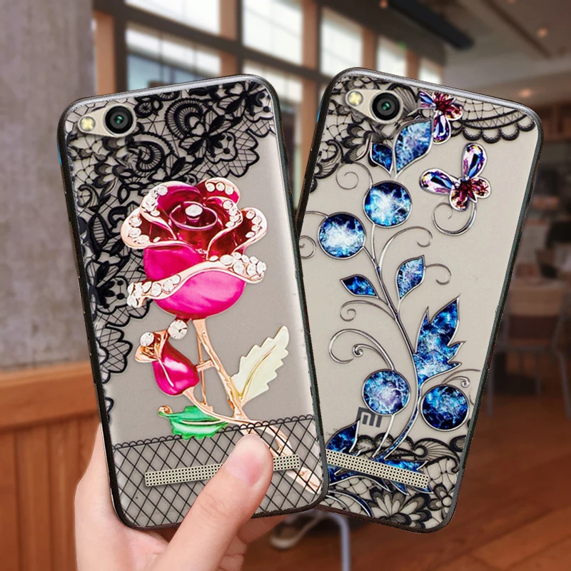 KaiNuEn coque чехол для Xiaomi Redmi 5A 5 A Роскошные красивые 3d на жестком ПК защитный