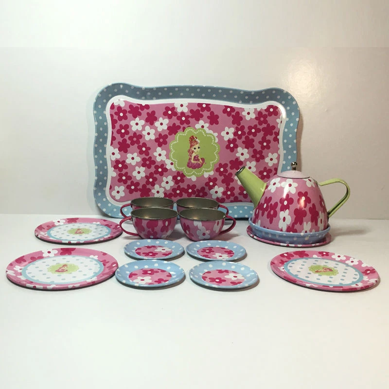 stainless steel tea set child