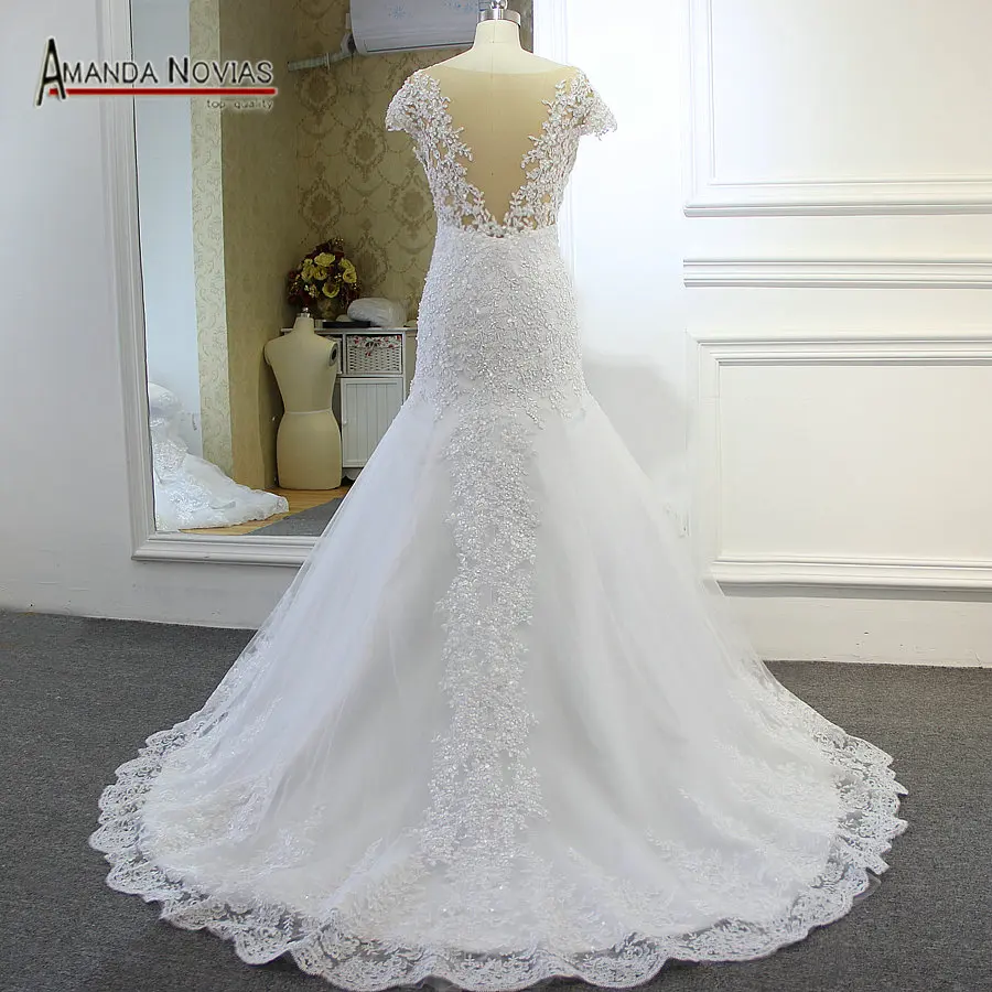

Nice Back Sexy Mermaid Wedding Dress 2019 Top quality 100% actual work
