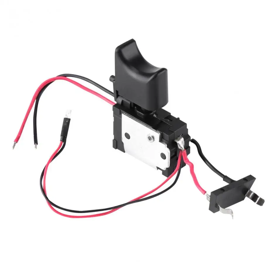 

7.2 V - 24 V Lithium Battery Cordless Drill Switch Control Electric Drill Trigger Switch With Small Light