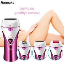 3в1 Электрический литиевый аккумулятор Дамский очиститель для удаления волос твердая мертвая кожа для удаления бритвы оборудование для ухода за ногами
