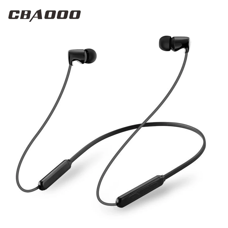 CBAOOO B10 Bluetooth наушники Беспроводной шейным Спорт работает гарнитура стерео наушники Керамика наушник с микрофоном