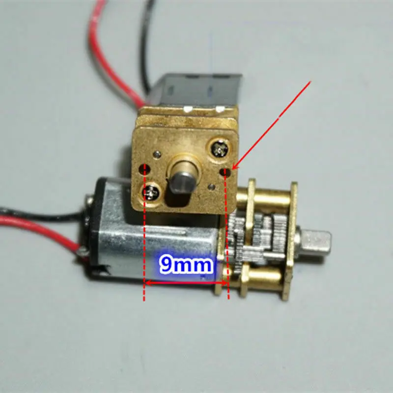 Микро двигатель N20 DC 3V 5V 28RPM 45RPM маленький мини 12 мм редуктор полная металлическая