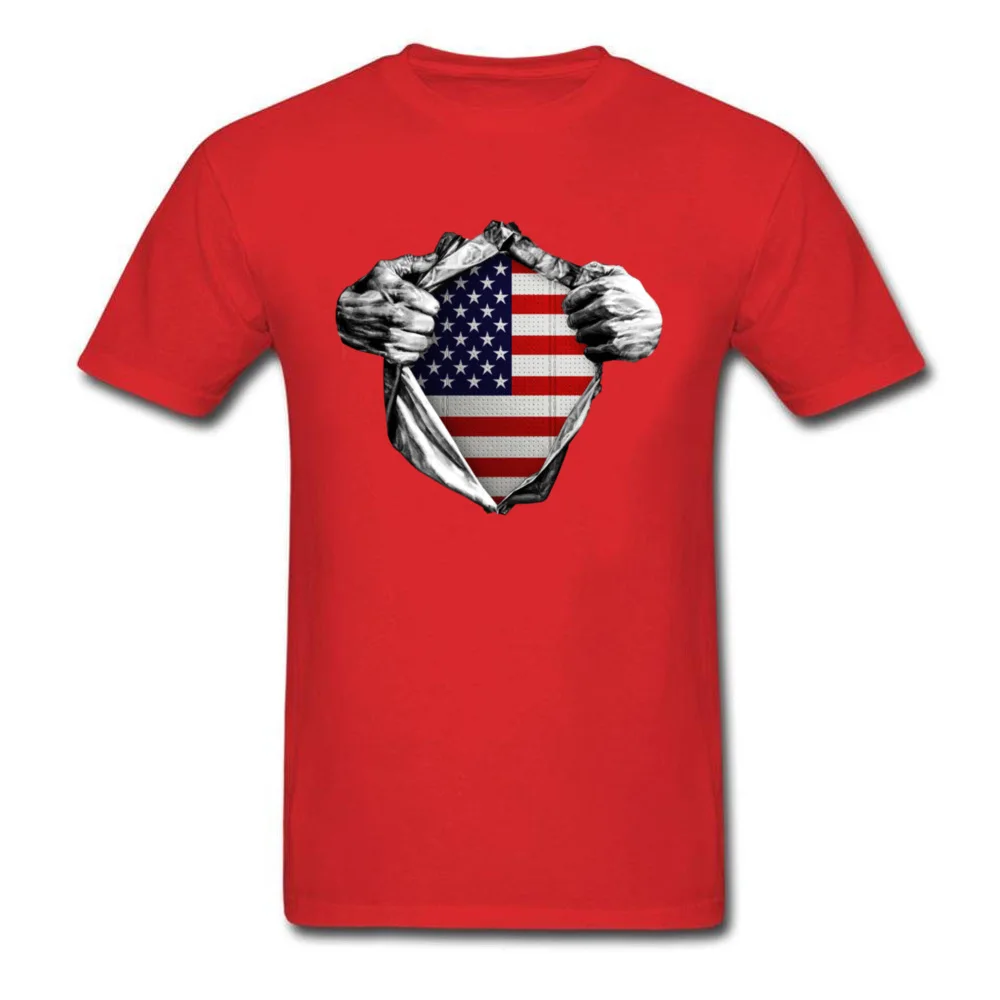 America USA Flag Inside me_red