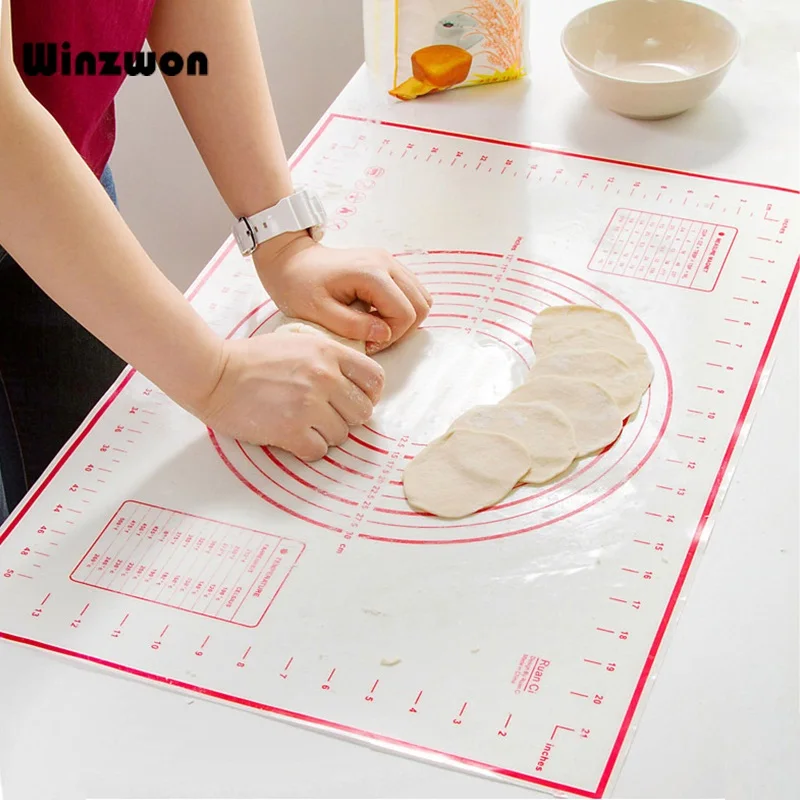 40x60cm Non Stick Silicone Baking Mat Flour Kneading Rolling Dough
