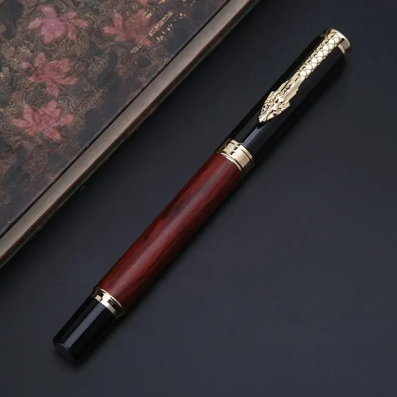 Jinhao 8802 Ретро мода авторучка бизнес студента 0,5 мм дополнительный тонкий наконечник каллиграфия офисная поставка пишущий инструмент