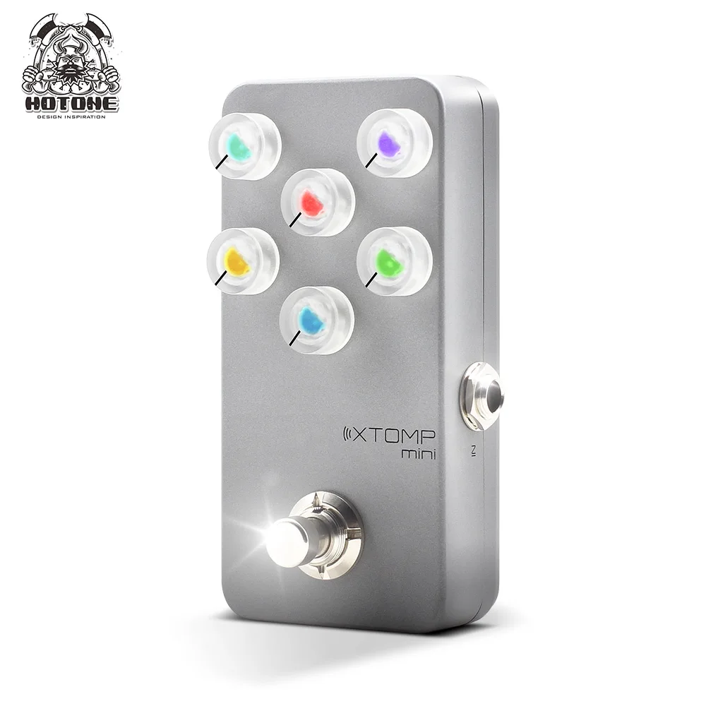 Najtaniej Hotone Reverb chór gitara Multi pedał efektów Xtomp Mini Distortion Overdrive sprężarka Fuzz Boost Tremolo hałas brama Phaser