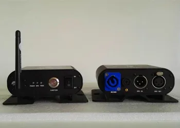 

2.4Ghz wireless DMX512 receiver/transmitter;1 piece of transmitter+ 1 piece of receiver