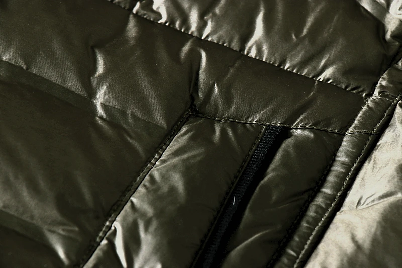 AYUNSUE ультра легкий пуховик для мужчин Двусторонняя одежда тонкие осенние зимние куртки для мужчин пуховое легкое пальто Para Hombre KJ791