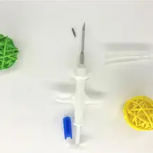 1,4*8 200 шт./лот FDX-B ISO11784/785 RFID Id инжектор ПЭТ стеклянная бирка микрочип шприц для животных Свинья Корова Крупный рогатый скот лошадь собака рыба