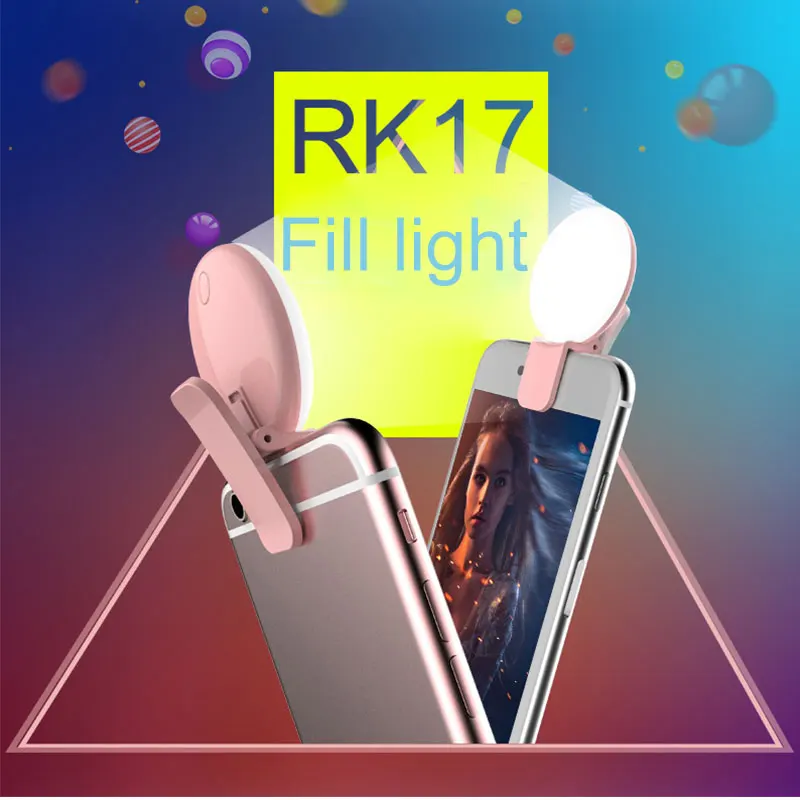 USB зарядка селфи портативная вспышка LED световое кольцо для лучших снимков съемки