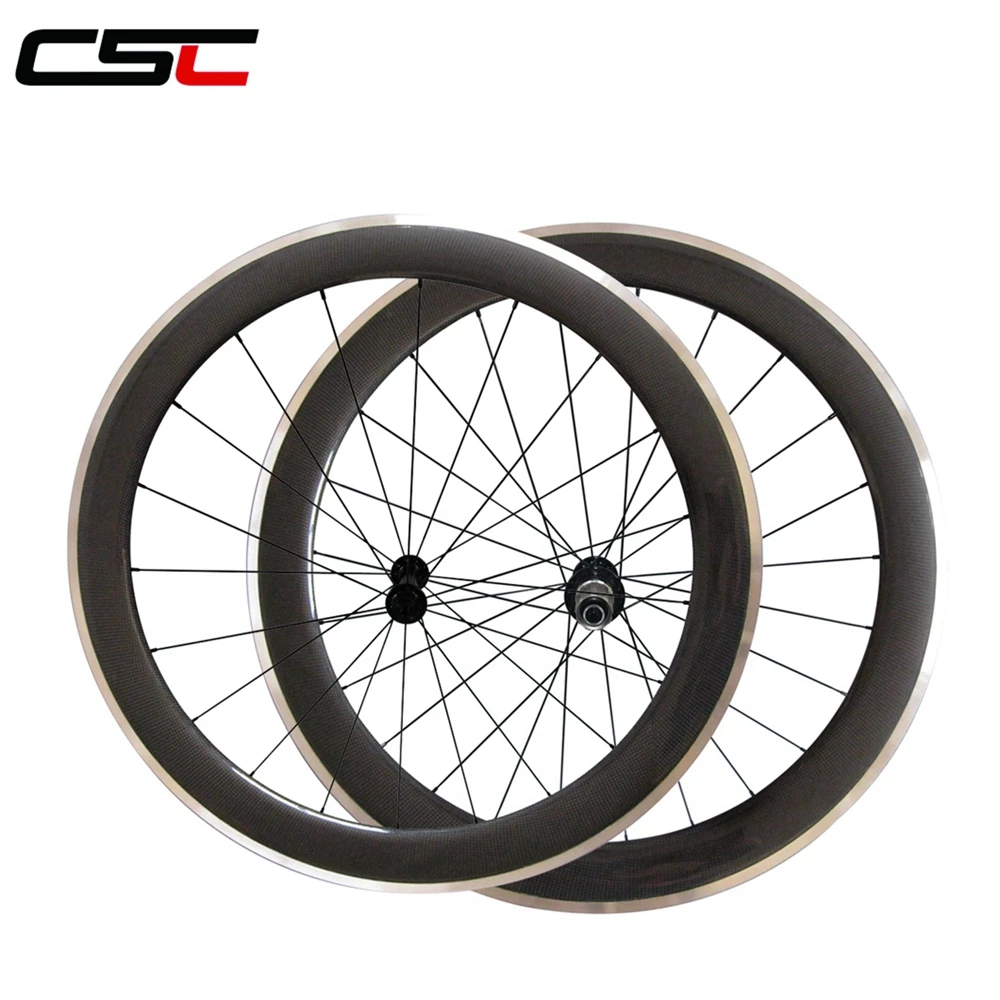 Sale CSC 700C 60mm Depth 23mm width Clincher Carbon road wheels Aluminium Brake track wheelset D T350 240 hub NOVATEC AS511SB 3 Sale CSC 700C 60mm Depth 23mm width Clincher Carbon road wheels Aluminium Brake track wheelset D T350 240 hub NOVATEC AS511SB 3
