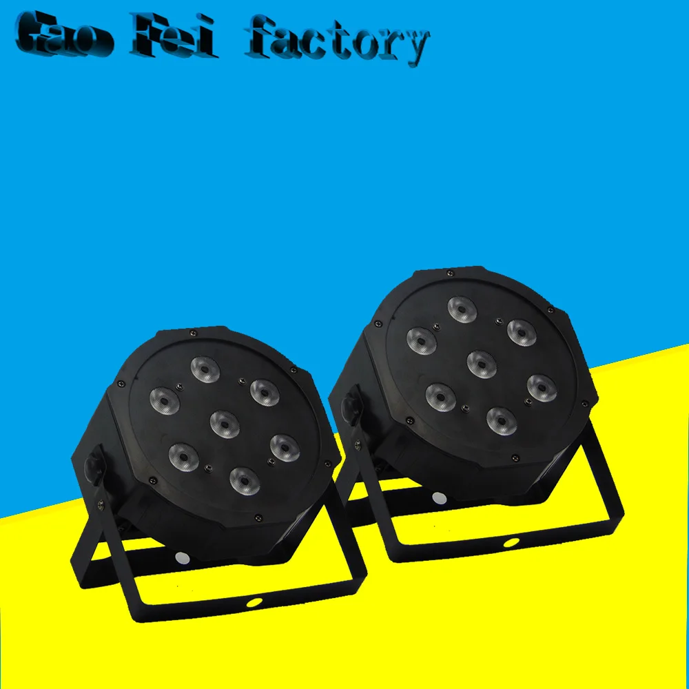 

7*12W Led Stage Light,RGBW 4 In 1 LED Par Party Light,Disco DMX512 Par Led DJ Equipments (2pcs/lot)