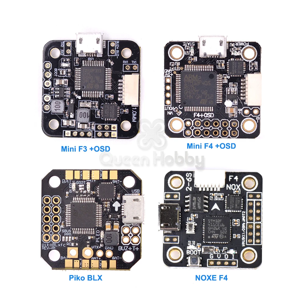 Мини Контроллер полета F3/F4 OSD/Noxe F4/Piko BLX 20*20 мм Установка Отверстия для мини дрона