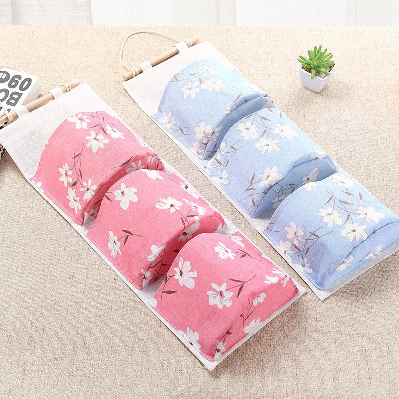 Foldable Hanging Pocket Organizer Storage Bag For Cloth Door Storage Bag Household Items