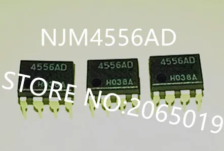10 шт. Новый NJM4556AD NJM4556A 4556AD DIP 8 чип операционного усилителя|Запасные части| |