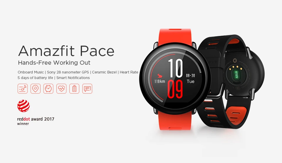 Русский Amazfit Pace умные часы Amazfit умные часы Bluetooth Музыка gps информация толчок сердечного ритма для Xiaomi телефон redmi 7 IOS