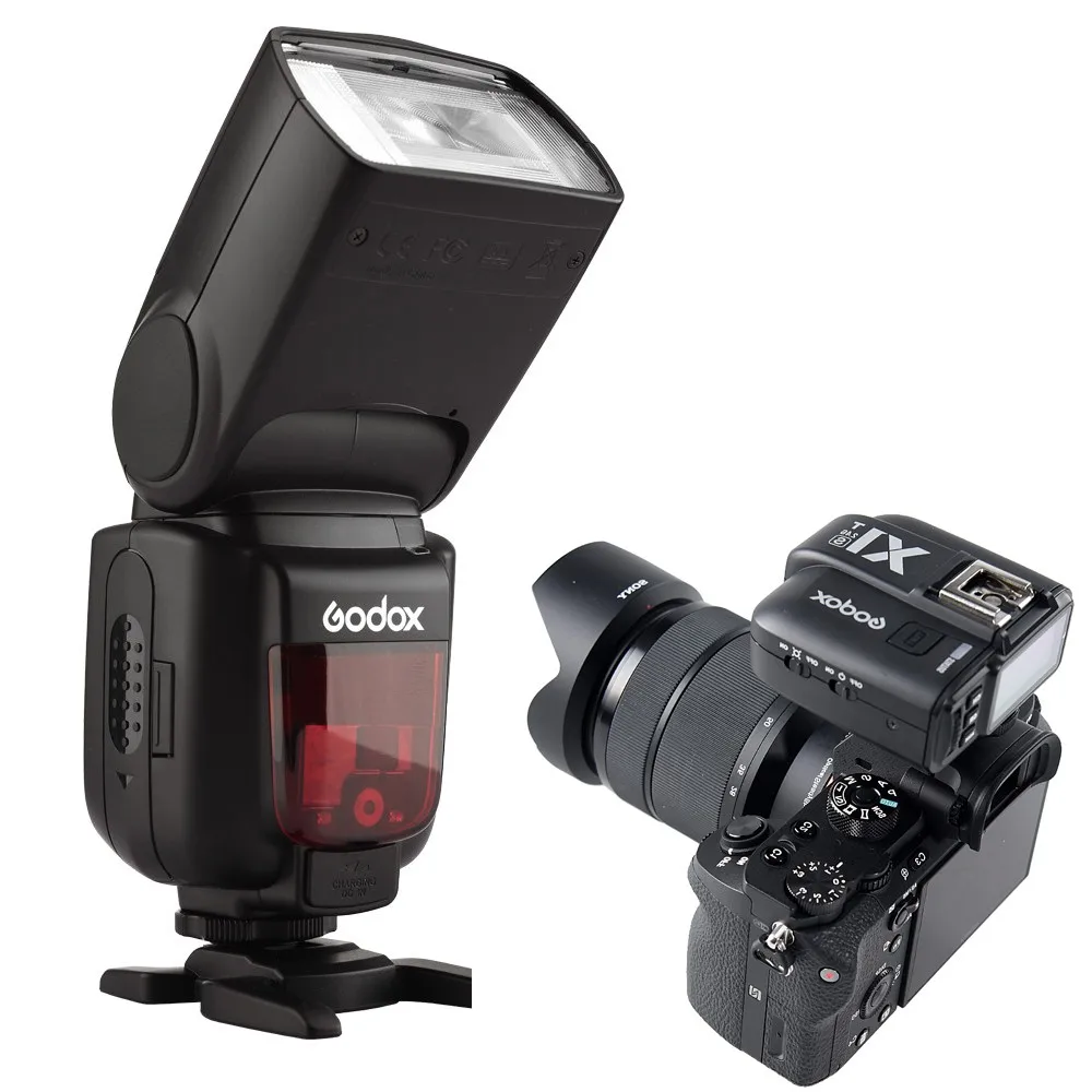 

Godox TT685S 2.4G HSS TTL II GN60 Camera Flash+X1T-S Wireless Trigger for Sony A7 A7R A7S II A6000 A6300