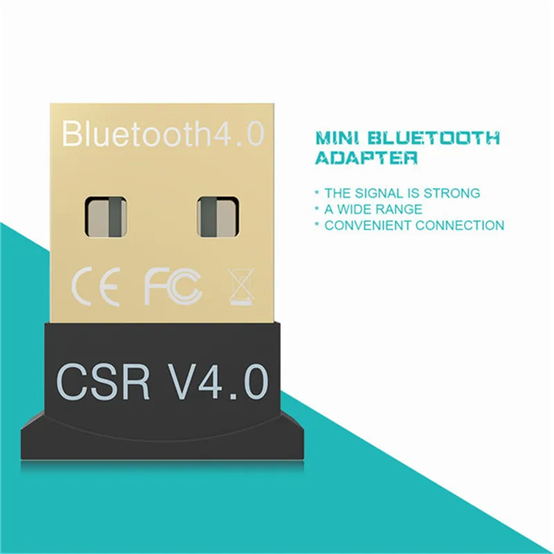 Robotsky Портативный USB Bluetooth адаптер беспроводной Bluetooth 4,0 ключ передатчик для Windows XP Vista 7/8/10