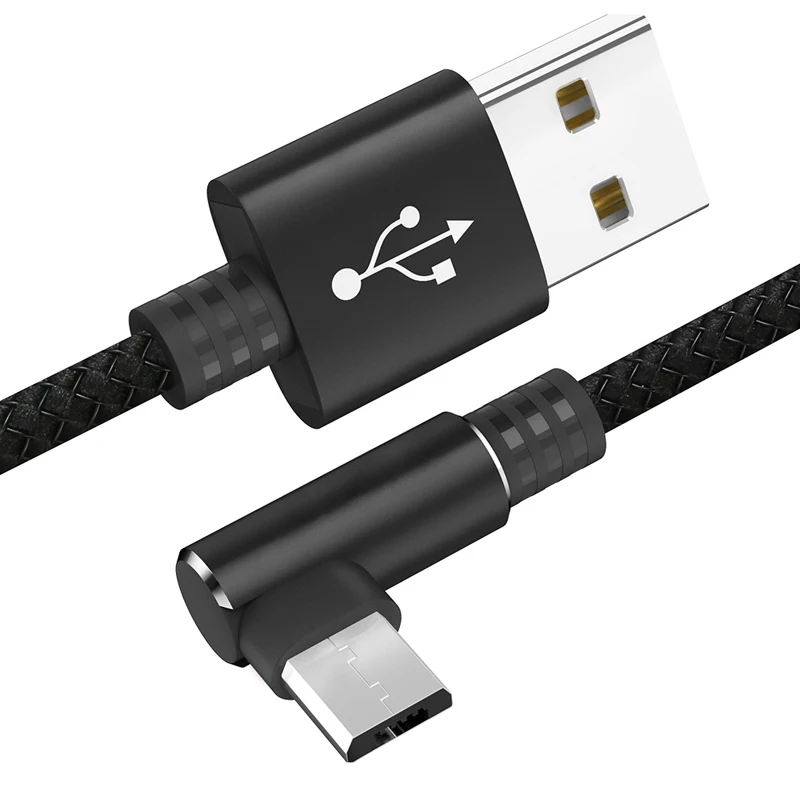 EtopLink 90 درجة USB كابل شحن L نوع المحمول كابل USB صغير للشحن السريع TYPE-C USB-C شاحن بيانات كابلات الحبل 1 M