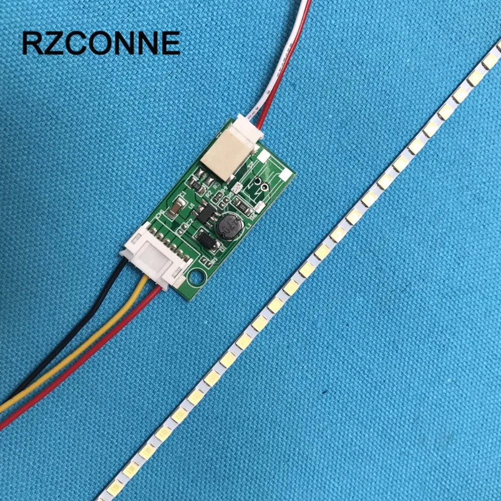 488 мм светодиодный Подсветка лампы Комплект Обновите 22 "22 дюймов CCFL ЖК-дисплей Экран к СВЕТОДИОДНЫЙ одной полосы + мини Доска 40*20 мм