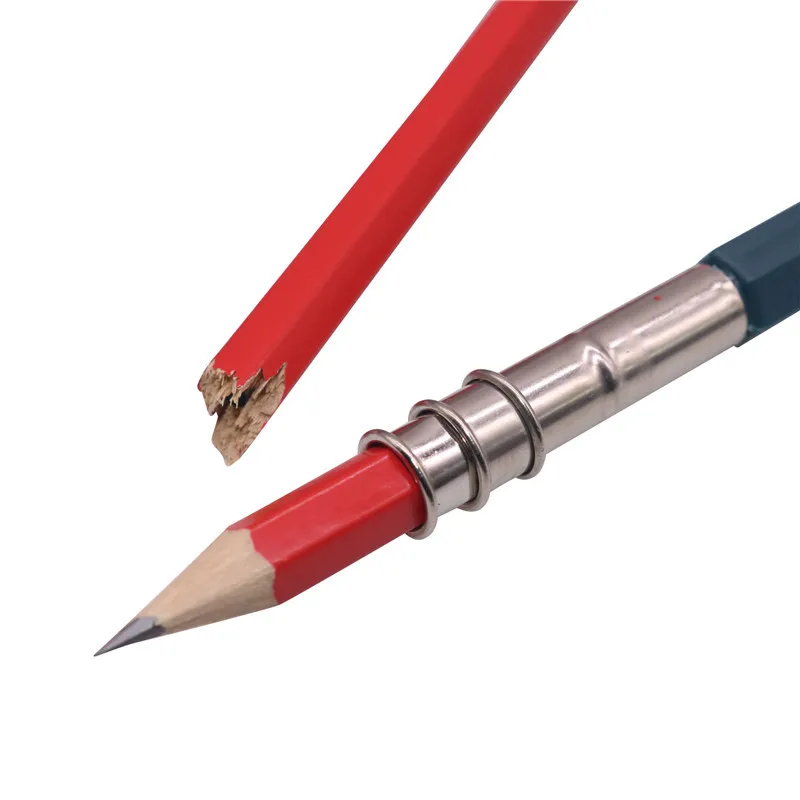 2 шт., регулируемый удлинитель для карандашей, инструмент для удлинения карандашей, для школы, офиса, студентов, детей, двойная головка, карандаш для письма