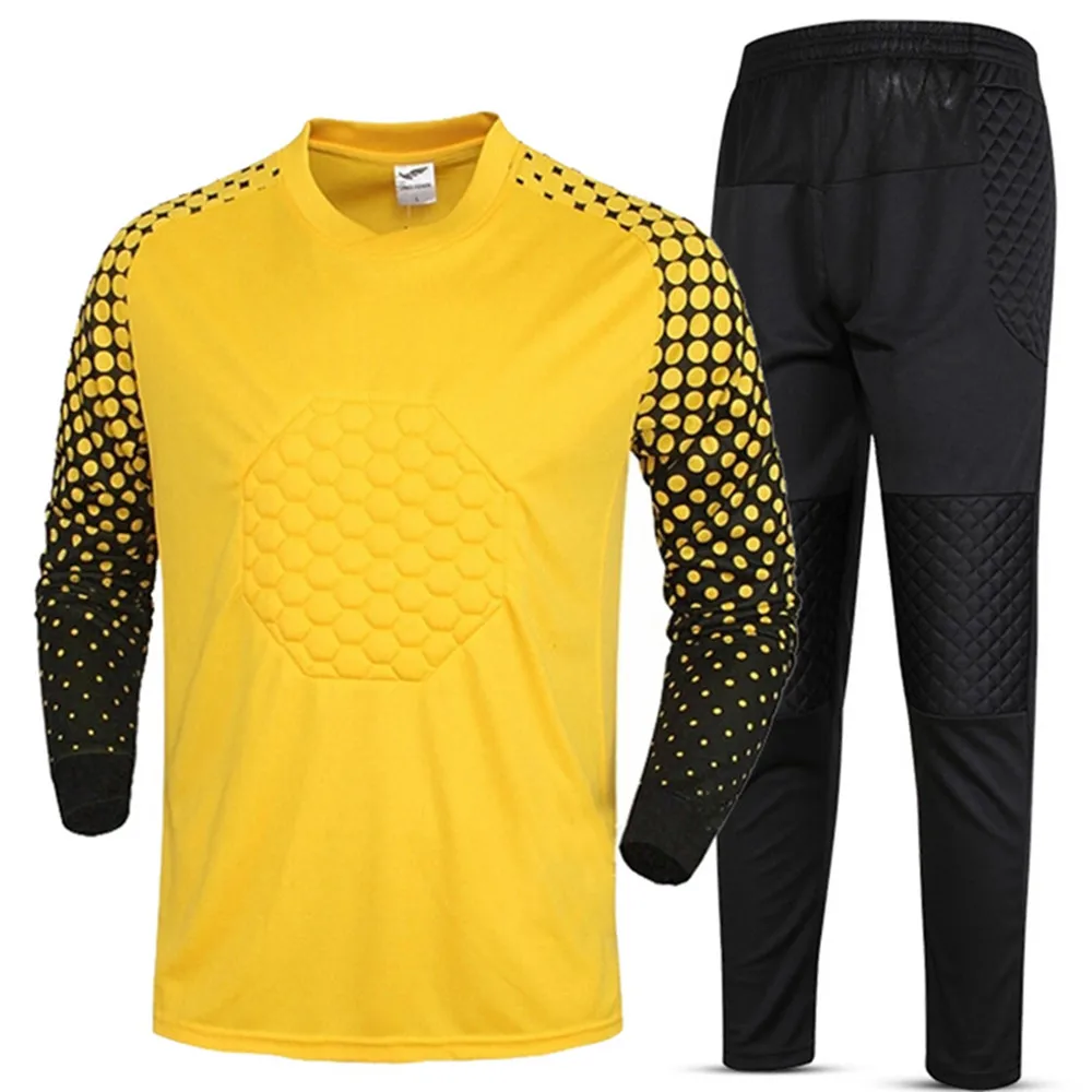 

Survetement football 2017 New Quick Dry Boys Kids Youth Soccer Training jersey set suits Goalkeeper Jerseys Goal keeper Uniforms