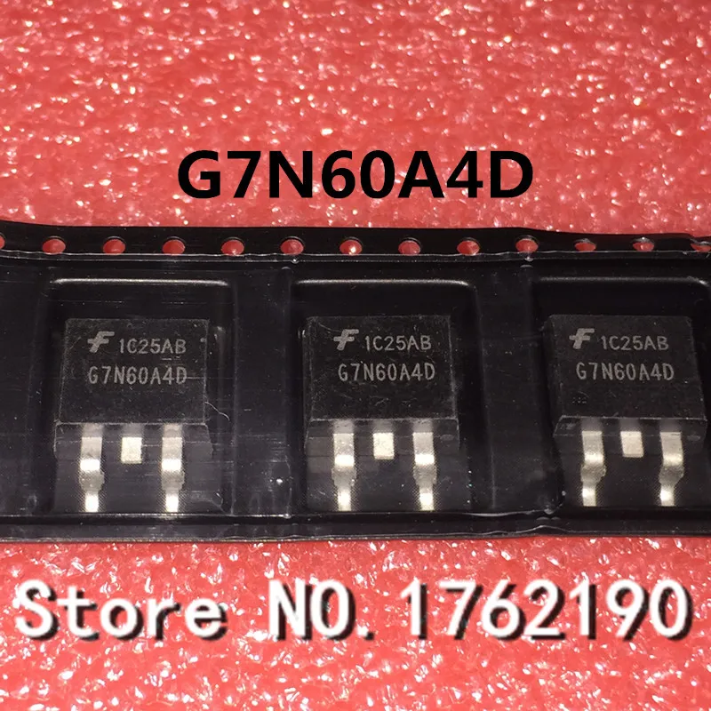 

5PCS/LOT G7N60A4D TO-263 automotive computer board field effect patch transistor spot quality assurance
