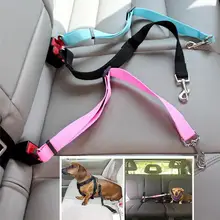 

Car Pet Dog Cat Adjustable Vehicle Safety Seatbelt Seat Belt Harness Lead