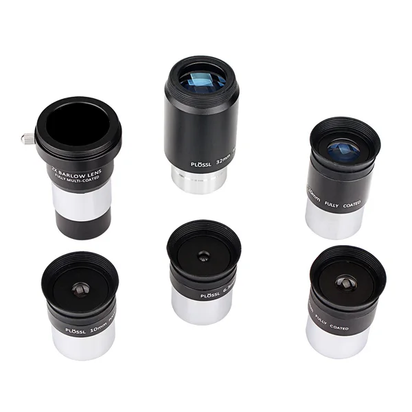 LAIDA 1.25 Plossl Eyepieces Kit 6.3mm 10mm 12.5mm 20mm 32mm (3)