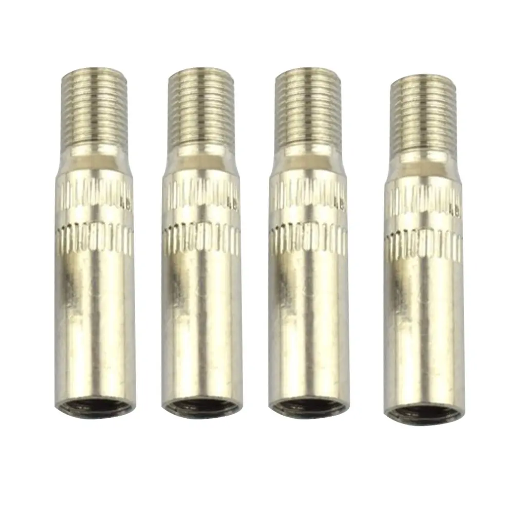 

4pcs/Set Chrome Metal Car Truck Caravan Tyre Wheel Valve Extensions Extender Caps Stem for Van Caravan