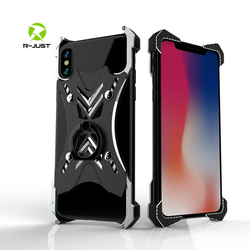 Жесткий Чехол для iPhone X XS Max XR 6 7 8 8 плюс Heavy Duty Hybrid Tough прочная Броня металлический корпус чехол Коке противоударный чехол