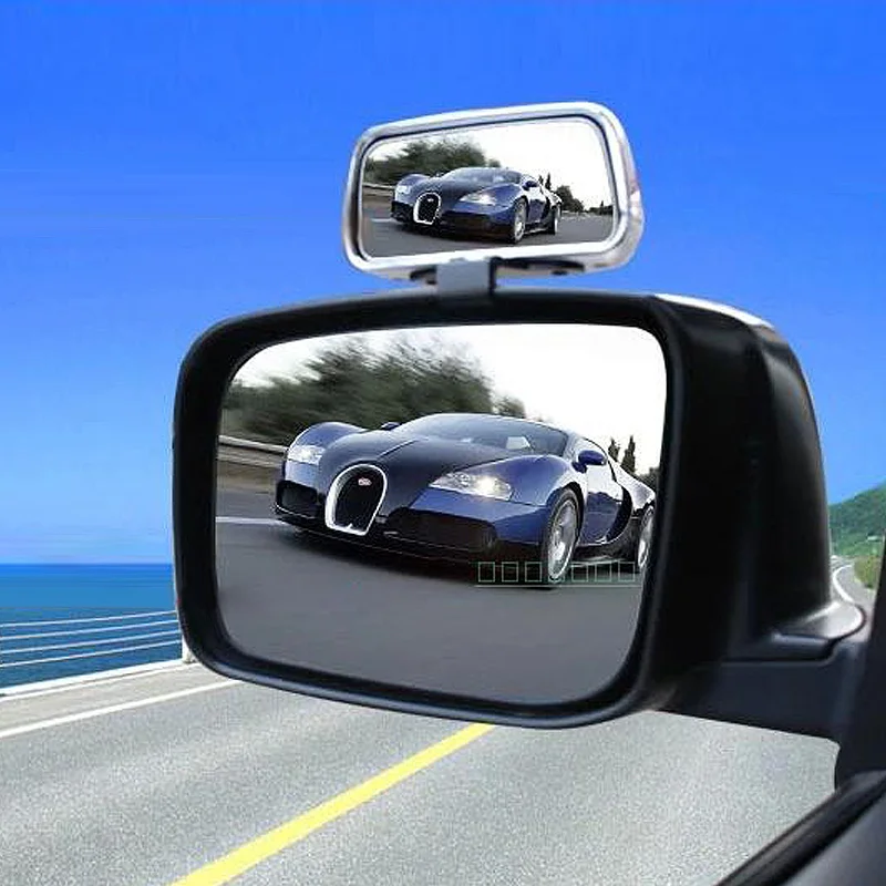 New Car Styling Universal Car rearview mirror auxiliary mirror square