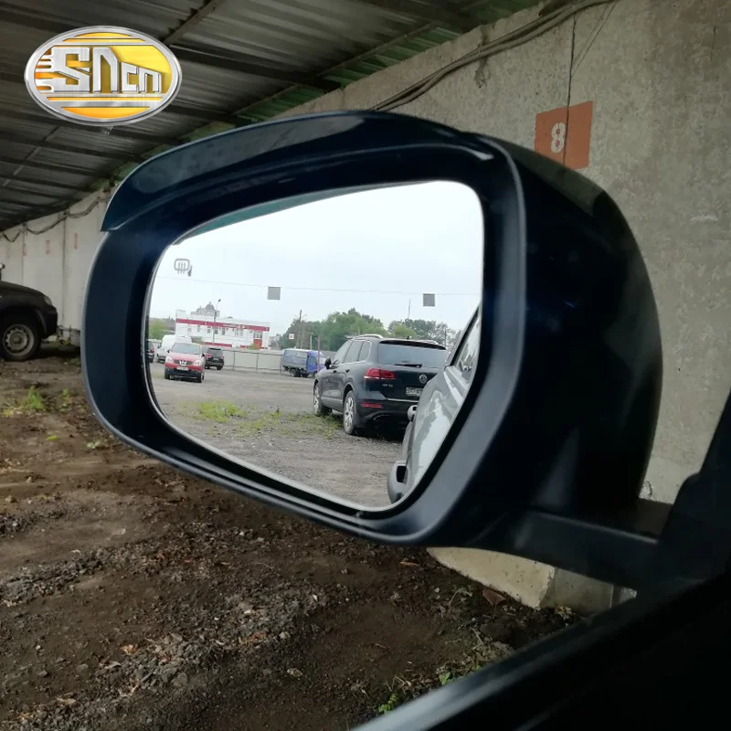 

2PCS For Volkswagen Touran 2004 - 2015 Car Rearview Mirror Eyebrow Cover Stickers Rain-proof Decoration Accessories Car-styling