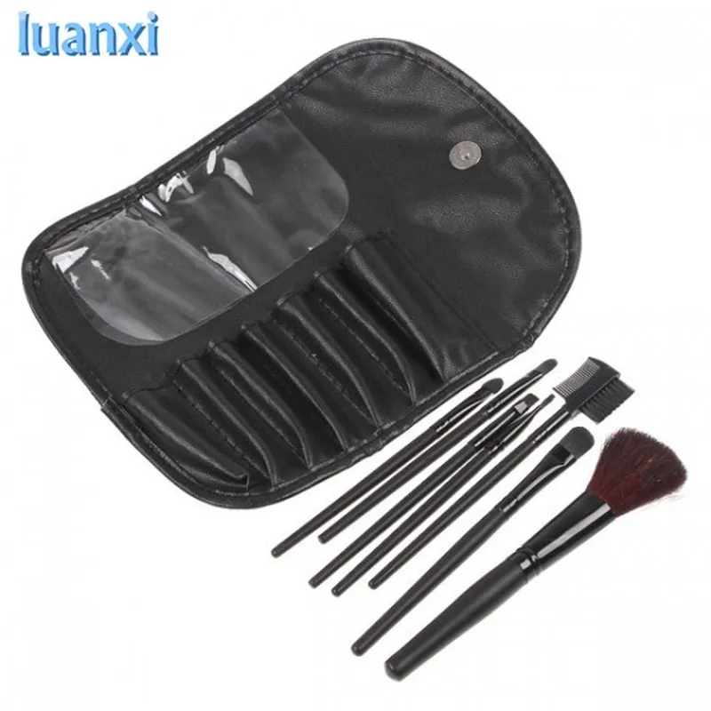 

7pcs/set Makeup Brushes Set Soft Synthetic Hair Portable Professional Powder Foundation Eyeshadow Makeup Tools