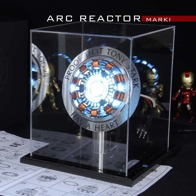 1:1, Железный человек, дуговой реактор, дистанционный светильник, Arc MK1, Железный человек, самодельные детали, модель, сборный основной стенд(с английским руководством), SM1 - Цвет: Suit remote