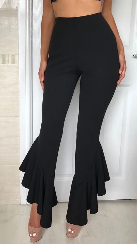 Брюки Стрейч Женские С Высокой Талией Купить