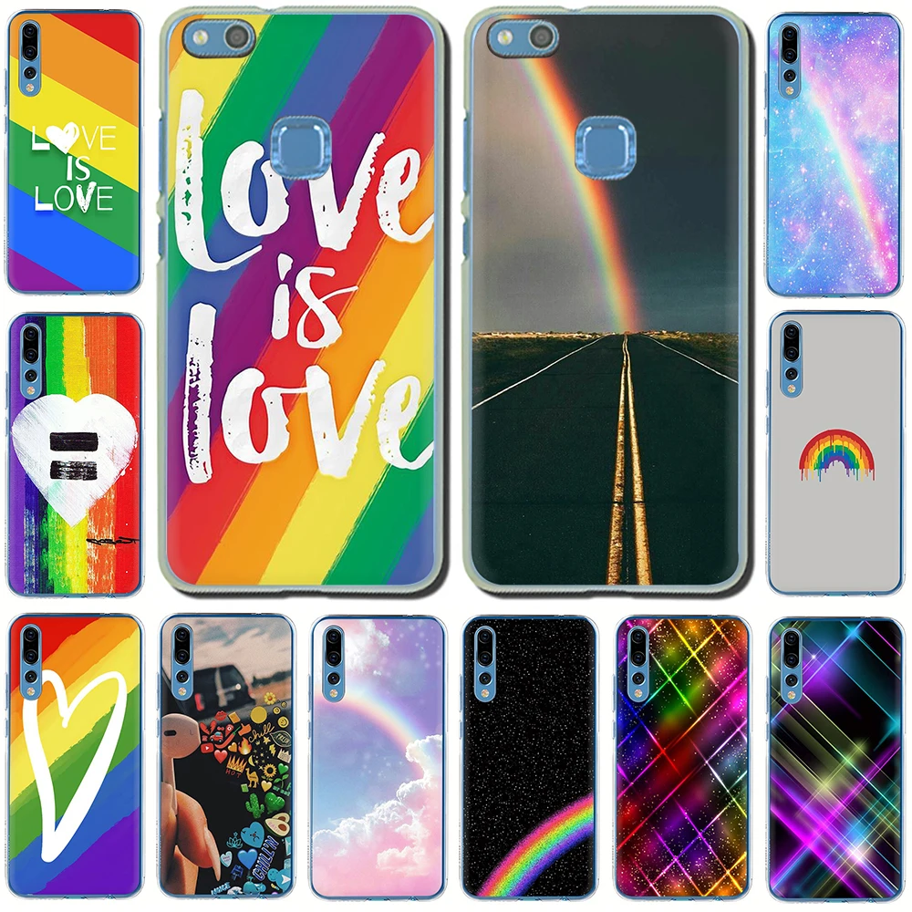 

Lesbian LGBT Rainbow Pride ART Hard phone cover case for Huawei Honor 6A 7A 2GB 3GB Pro 7X 8 Lite 8C 8X 9 10 Lite
