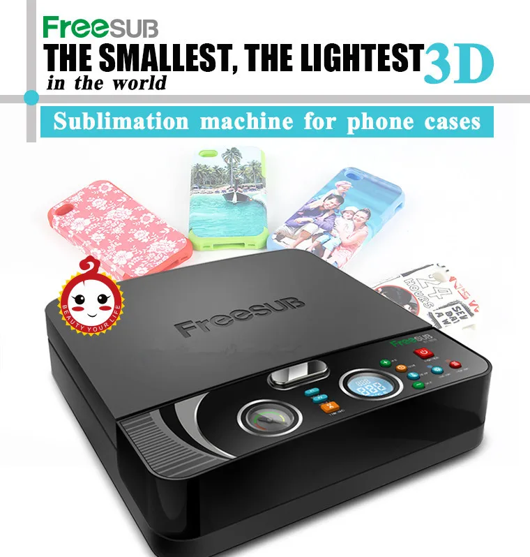 ST2030 Small Light 3d Sublimation Vacuum Heat Press Machine 3D Phone Case Printer Heat Transfer for All Mobile Phone Case