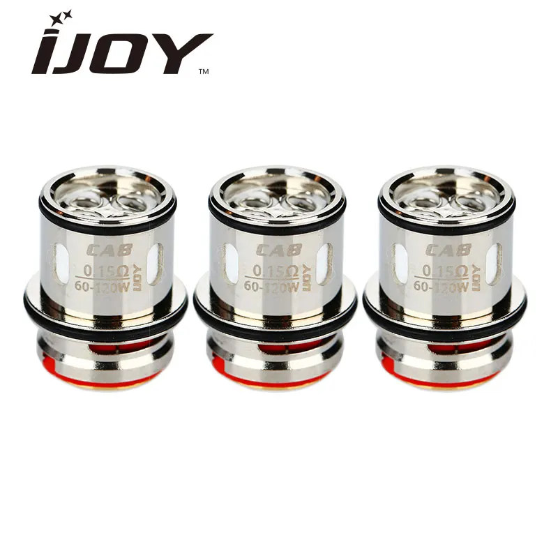 3 шт. катушка IJOY Captain CA2 и Катушка CA8 0.3ohm/0.15ohm испарители для электронной сигареты