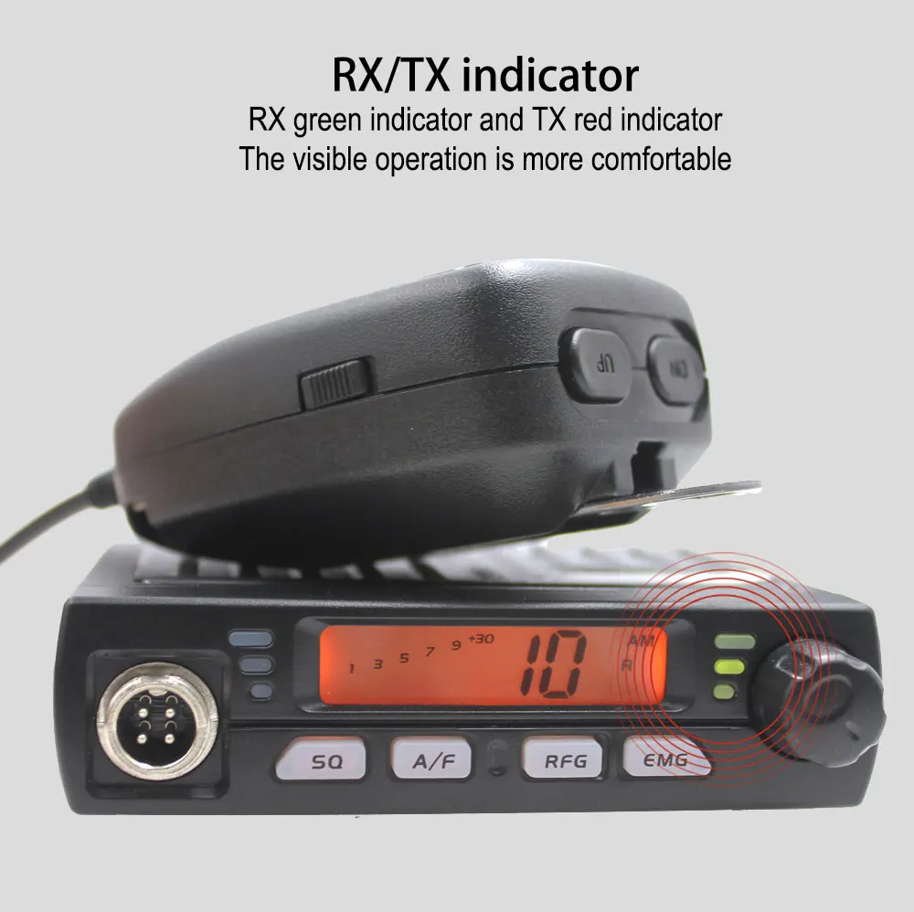 Цена Новый ANYSECU мини Mobie радио CB 40M 25,615 30,105 МГц 10 м любительский 8 Вт AM FM Citizen Band CB радио AR 925