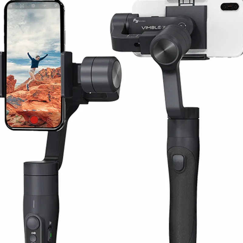FeiyuTech Vimble 2 Feiyu 3 оси ручной смартфон Gimbal стабилизатор с 183 мм Полюс штатив для iPhone X 8