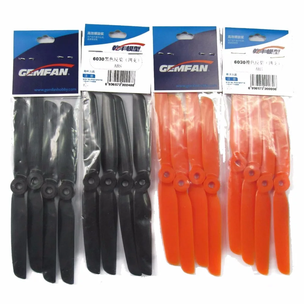 4 пары пропеллеры GemFan 6x3 6030 CW CCW для квадрокоптера QAV250 270 QAV280 8 шт. | Игрушки и хобби