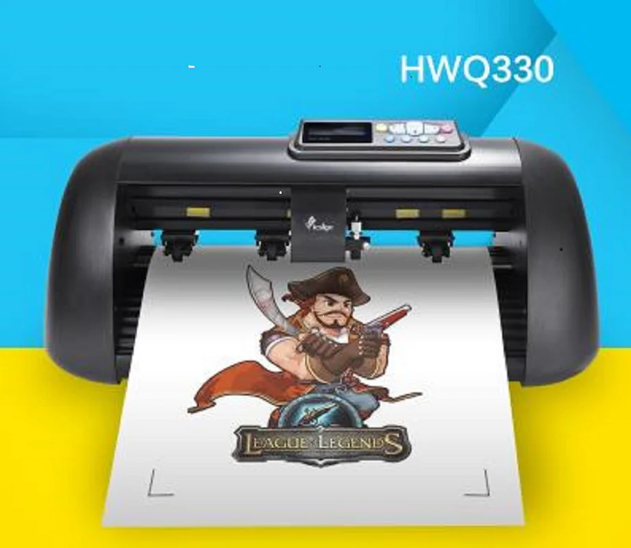 

Automatic Patrol Contour Cutting Plotter & Red light Sensor Vinyl Cutter 730mmU