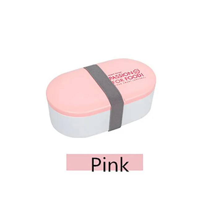pink pp 800ml Microwavable пшеничной соломы коробки для обедов портативный контейнер для обеда ребенку кухня Термосумка для контейнеров с едой изоляции Lunchbox с посуда - Цвет: pink pp 800ml
