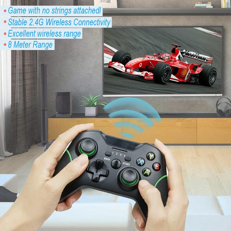 2.4g Wireless Controller Gamepad For Microsoft Xbox One Joystick Controle  For Pc Wind 7/8 Joypad For Xbox One Console - Gamepads - AliExpress