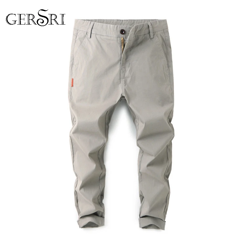

Gersri Men Harem Pants Brand Casual Ninth Pants Men Pencil Pants Loose Sweatpants personality slacks Trousers Plus Size 36-48