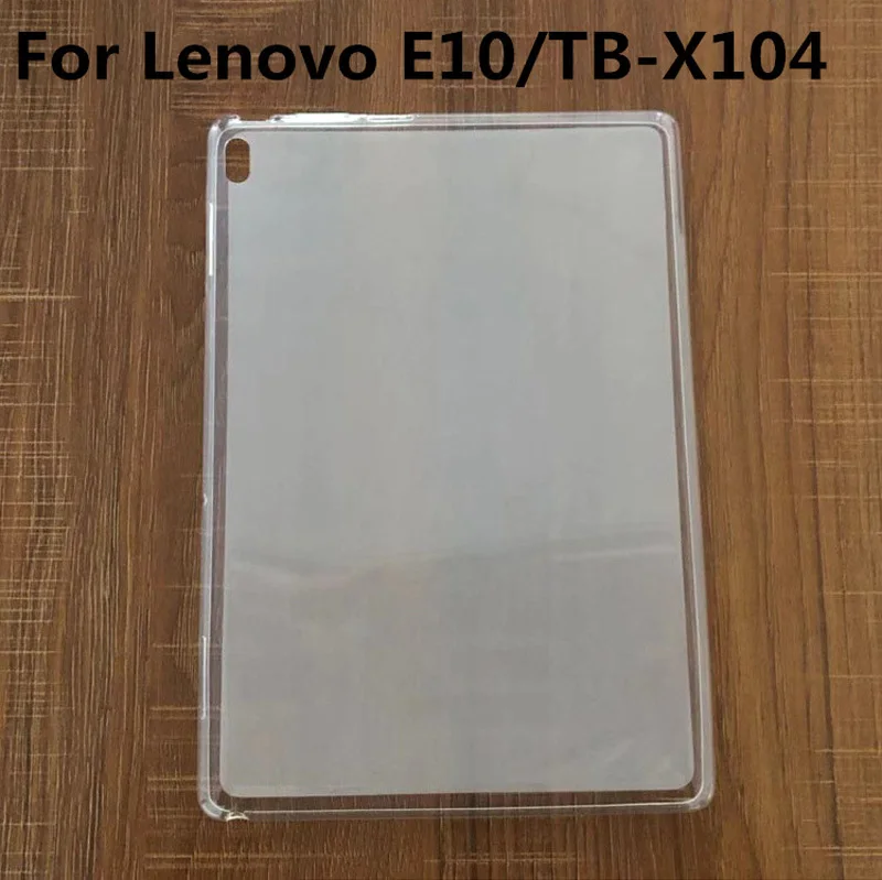 Tab E10 Мягкий чехол для lenovo Tab M10 TB-X605F/N планшеты термополиуретановый силиконовый чехол с объемным изображением на lenovo Tab P10 X705F/L в виде ракушки Tab E10 X104F 10," принципиально Капа - Цвет: Tab E10